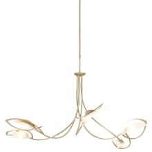Aerial 5 Light 48" Wide Abstract Long Orientation Chandelier