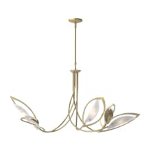 Aerial 5 Light 48" Wide Abstract Chandelier