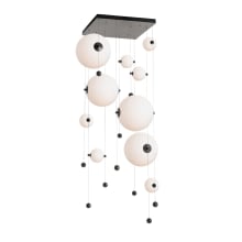 Abacus 36" Wide LED Abstract Multi Light Pendant