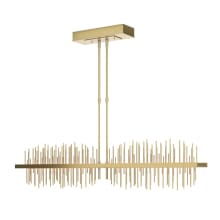 Gossamer 52" Wide LED Linear Chandelier