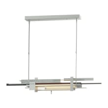 Planar 48" Wide LED Abstract Linear Pendant