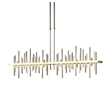 Cityscape 52" Wide LED Linear Chandelier