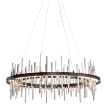 Cityscape 38" Wide LED Abstract Standard Orientation Chandelier
