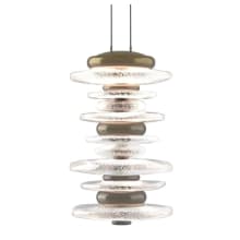 Cairn 6" Wide LED Abstract Mini Pendant