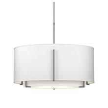 Exos 3 Light 31" Wide Drum Chandelier