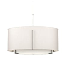 Exos 6 Light 43" Wide Drum Chandelier