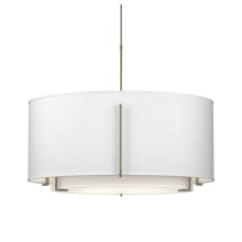 Exos 6 Light 43" Wide Drum Chandelier