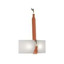 Saratoga 2 Light 25" Tall Wall Sconce