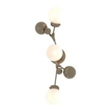 Sprig 3 Light 30" Tall Wall Sconce Converts to Semi-Flush