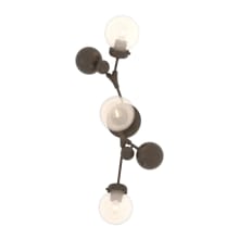 Sprig 3 Light 30" Tall Wall Sconce Converts to Semi-Flush