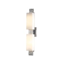 Oceanus 2 Light 5" Tall Bathroom Sconce