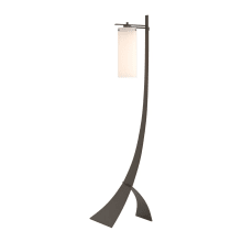 Stasis 59" Tall LED Novelty Floor Lamp with Customizable Glass Shade