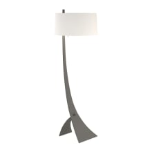 Stasis 59" Tall LED Novelty Floor Lamp with Customizable Fabric Shade