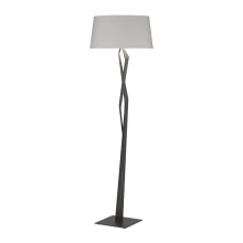 Facet 66" Tall LED Buffet Floor Lamp with Customizable Fabric Shade