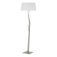 Facet 66" Tall LED Buffet Floor Lamp with Customizable Fabric Shade