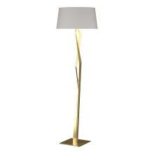 Facet 66" Tall LED Buffet Floor Lamp with Customizable Fabric Shade