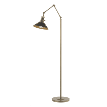 Henry 61" Tall LED Arc Floor Lamp with Metal Shade