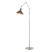 Henry 61" Tall LED Arc Floor Lamp with Metal Shade