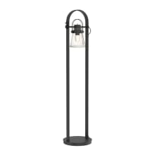 Erlenmeyer 51" Tall LED Column Floor Lamp with Customizable Glass Shade