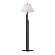 Metra 57" Tall LED Buffet Floor Lamp with Customizable Fabric Shade
