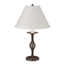 Twist Basket 26" Tall LED Buffet Table Lamp with Customizable Fabric Shade