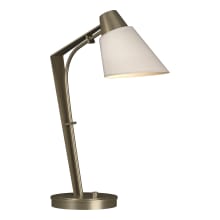 Reach Single Light 22" Tall Arc Desk Lamp - High Wattage