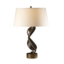 Folio 25" Tall LED Novelty Table Lamp with Customizable Fabric Shade