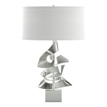 Gallery 25" Tall LED Buffet Table Lamp with Customizable Fabric Shade