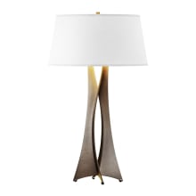 Moreau 33" Tall LED Buffet Table Lamp with Customizable Fabric Shade