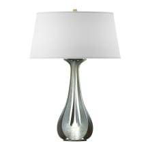 Lino 25" Tall LED Vase Table Lamp with Customizable Fabric Shade