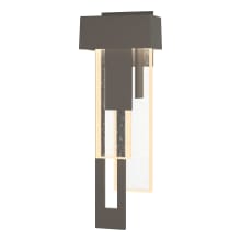 Rainfall 19" Tall LED Left Orientation Wall Sconce