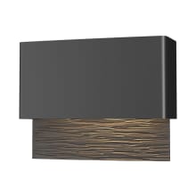 Stratum 7" Tall LED Outdoor Wall Sconce