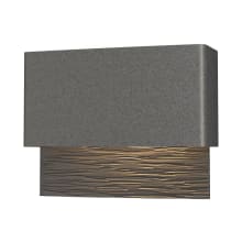 Stratum 7" Tall LED Outdoor Wall Sconce