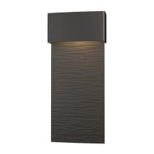 Stratum 22" Tall LED Outdoor Wall Sconce