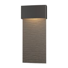 Stratum 22" Tall LED Outdoor Wall Sconce