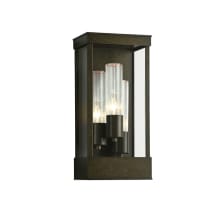 Portico 3 Light 18" Tall Outdoor Wall Sconce