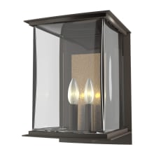 Kingston 2 Light 15" Tall Outdoor Wall Sconce