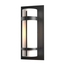 Banded 16" Tall Outdoor Wall Sconce