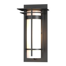Banded 13" Tall Outdoor Wall Sconce