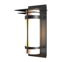 Banded 16" Tall Outdoor Wall Sconce