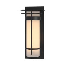 Banded 26" Tall Outdoor Wall Sconce
