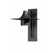 Hood 16" Tall Outdoor Wall Sconce