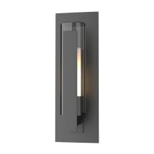 Vertical Bar 15" Tall Outdoor Wall Sconce