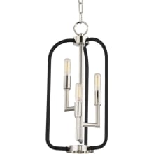 Angler 3 Light 10" Wide Taper Candle Pendant