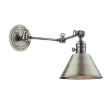 Garden City 11" Tall Wall Sconce with Swing Arm