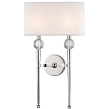 Rockland 2 Light 22" Tall Wall Sconce