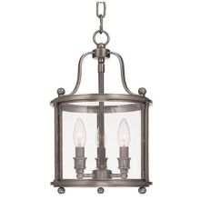 Mansfield 3 Light 10" Wide Taper Candle Pendant