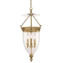 Hanover 3 Light 12" Wide Taper Candle Pendant