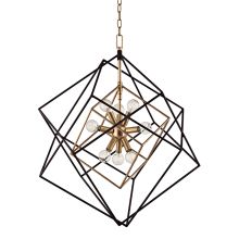 Roundout 9 Light 26" Wide Abstract Chandelier