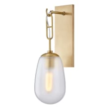 Bruckner Single Light 20" Tall Wall Sconce